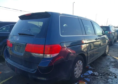 2010 Honda Odyssey Lx из США, поврежденный, VIN 5FNRL3H2XAB003755
